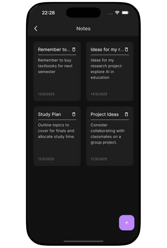Notes