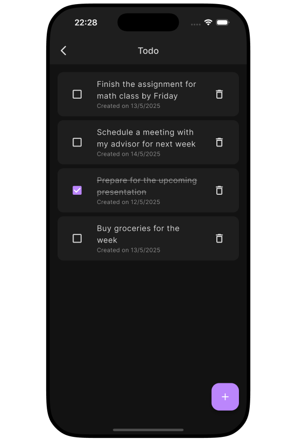 Tasks